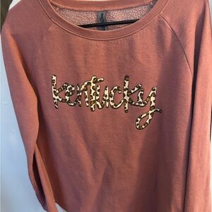 Kentucky Graphic Sweatshirt - Pink